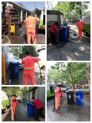 五一假期清潔工作不放松 北村環(huán)衛(wèi)所及時(shí)處理12345熱線工單